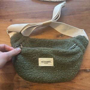 Octobre Crossbody Bag in Olive NWOT